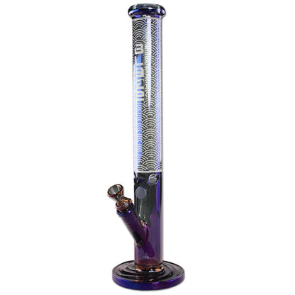 Bong cristal Ice Blaze Purple 45 cm.