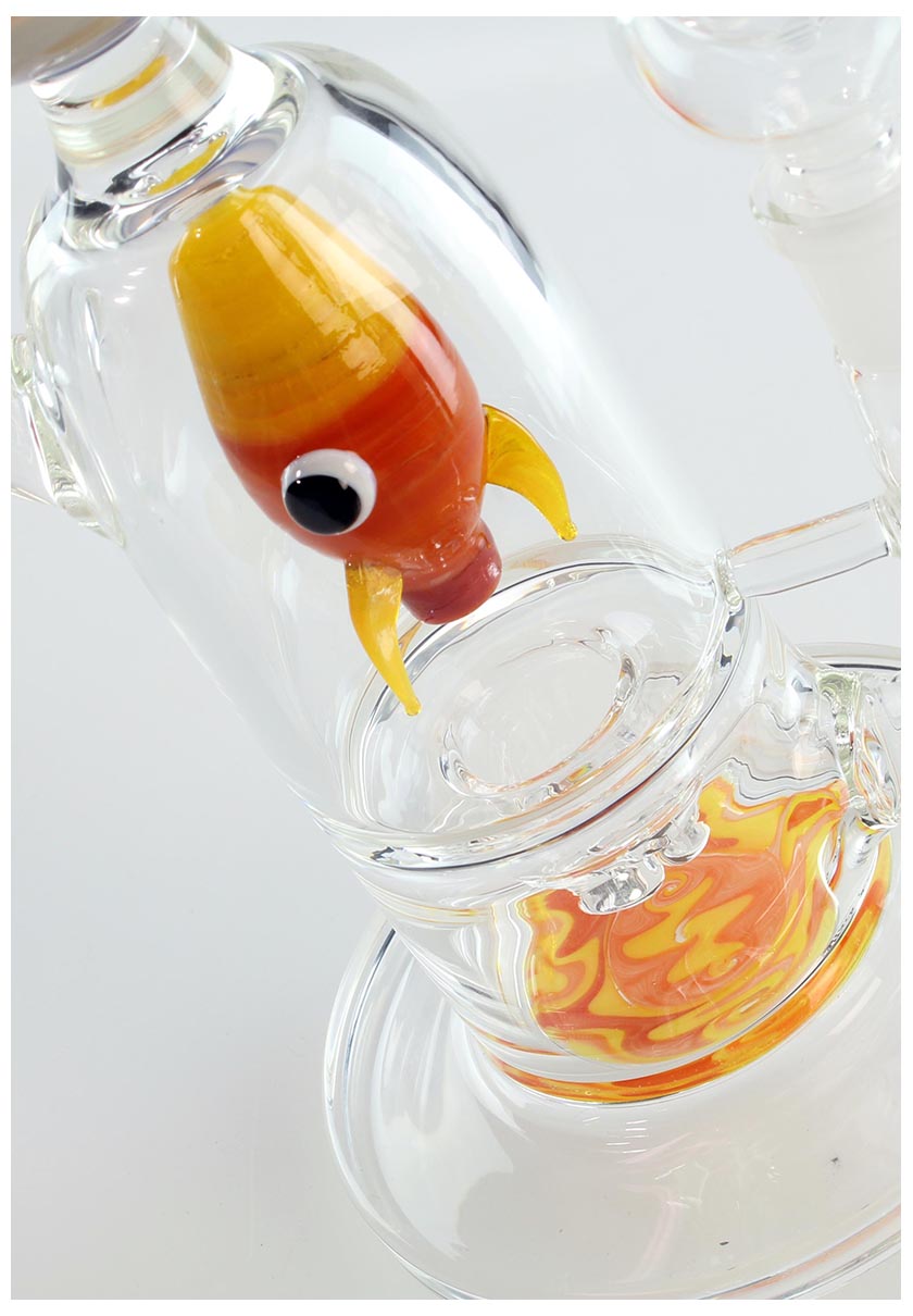 Bong Cristal Difusor Ascent to Saturno 30 cm.