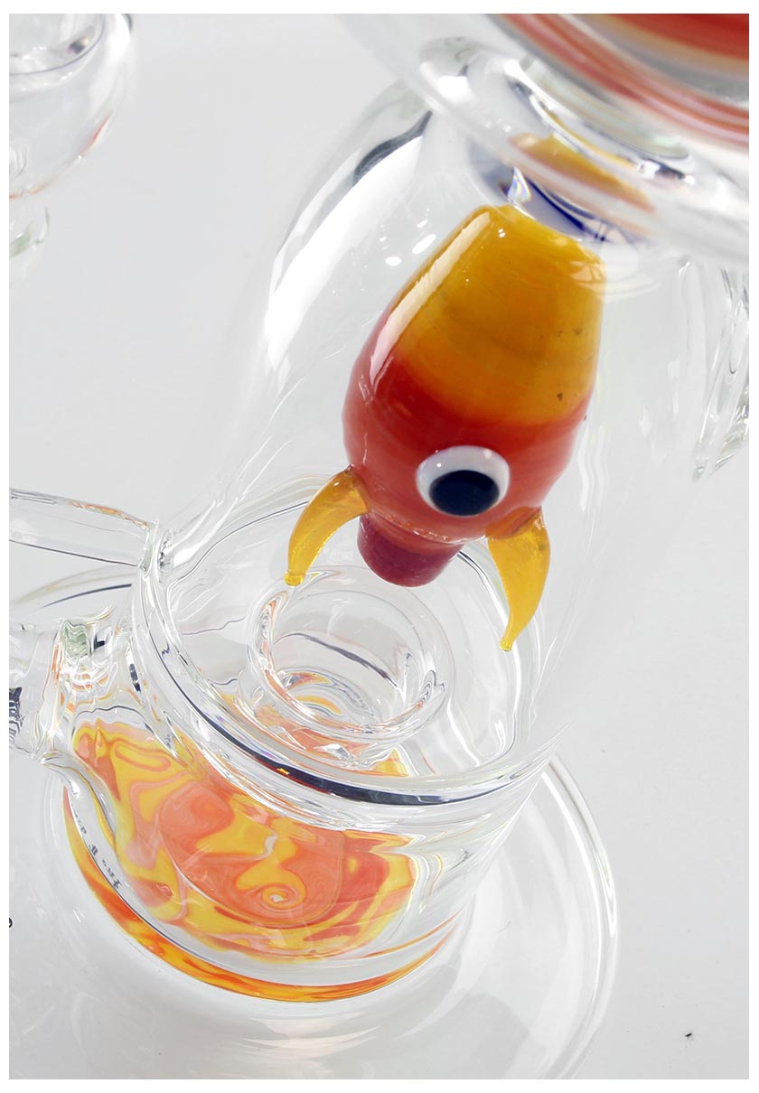 Bong Cristal Difusor Ascent to Saturno 30 cm.