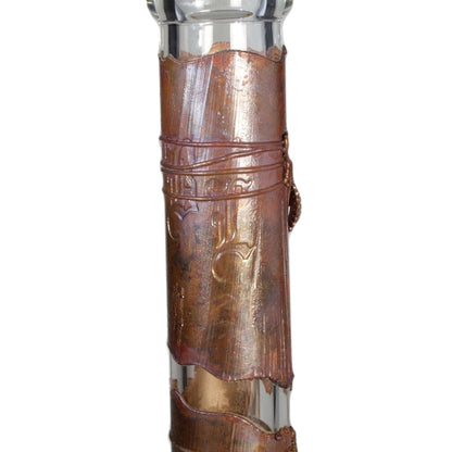 Bong Cristallo Diffusore Archimede Reattore Rame 40 cm.