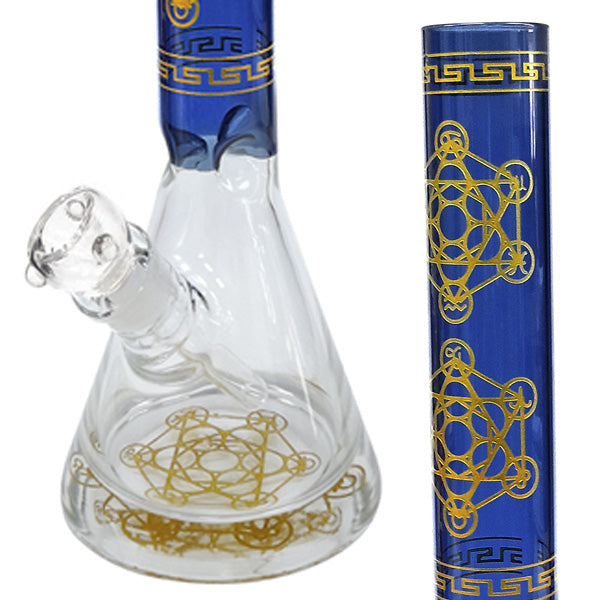 Bong Cristal Ice Geometric Art Ed. Limitada 40 cm.