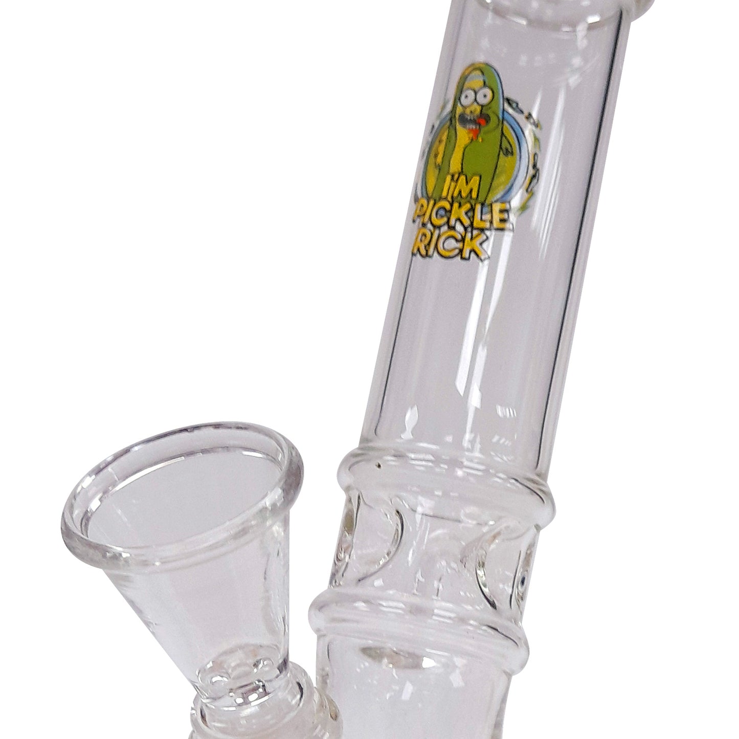 Rick & Morty 22 cm Crystal Ice Bong. Mixed Colors