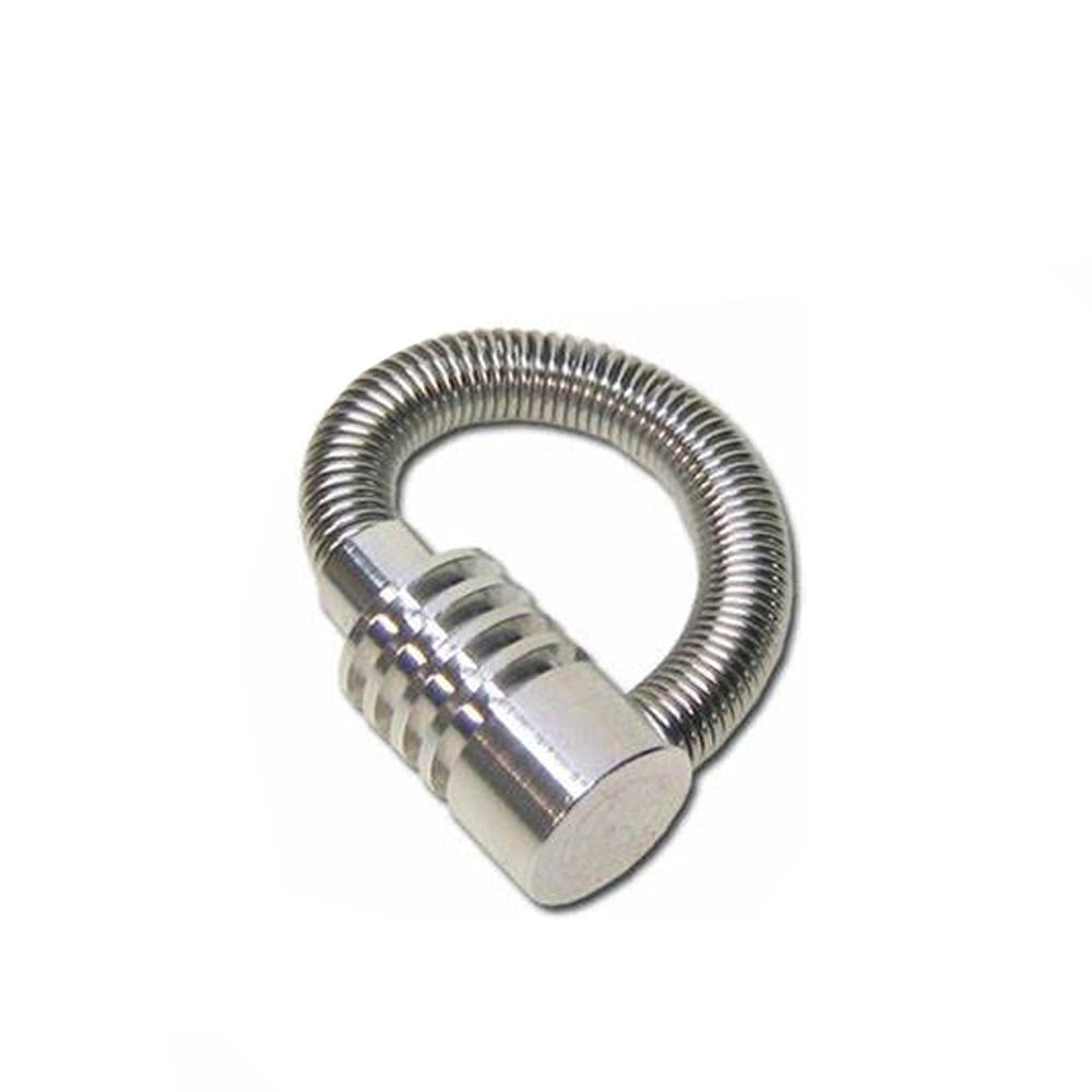 Metal Pipe Spring Silver 10 cm.