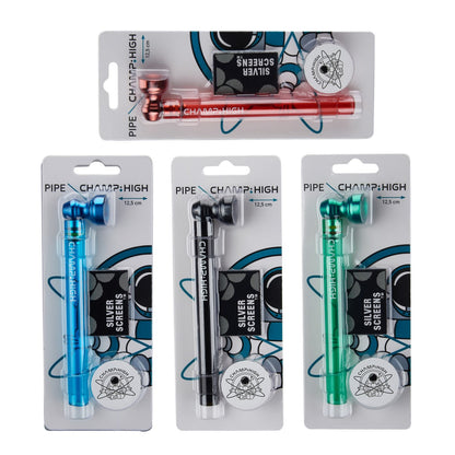 Pipa Metal & Cristal & Screens 12.5 cm. Pack 4 ud.