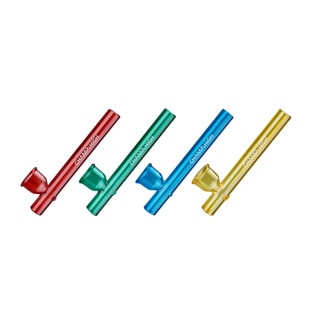 Glass Pipe 90 mm. Grinder & Screen Mix Color.
