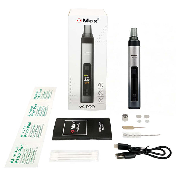 Vaporizzatore X-vape X-max V4 Pro Silver