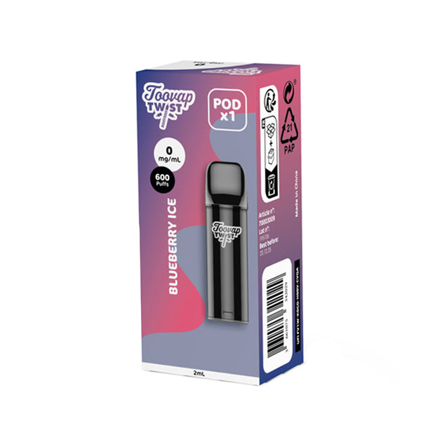 Tvap Twist Mgnetic Pod Recarga Blueberry