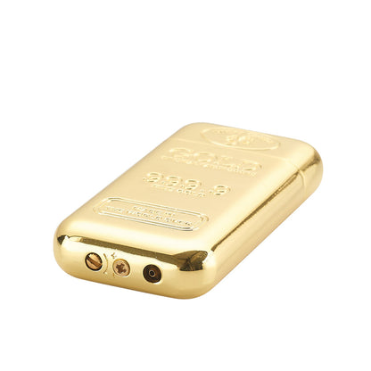 Accendino Jet Flame Lingotto d'Oro Opaco