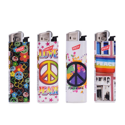 Mechero Piezo 50 ud. Peace