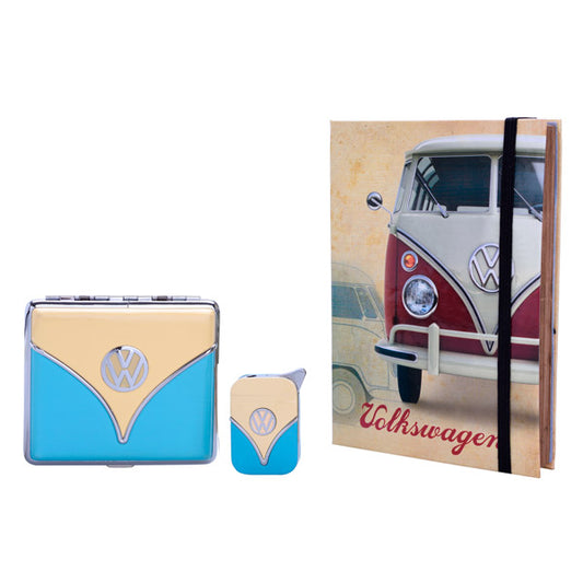 Mechero Volkswagen & Pitillera Vintage