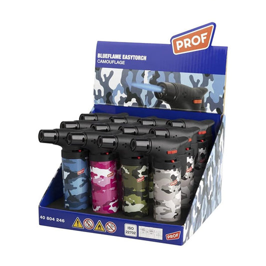 Mechero Jet Flame Camuflaje Pack 4 ud.