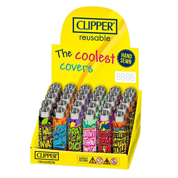 Clipper  Funda Goma Graffity Spirit 30 ud.