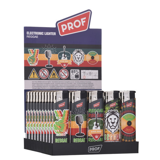 Mechero Piezo 50 ud. Reggae