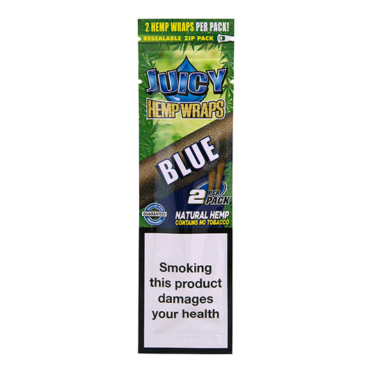 Blunts Juicy Hemp Wraps Blue Arandano ES 25x2 ud.