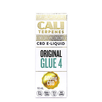 CBD E-Liquid Cali Terpenes Original Glue #4 - 600 mg. 10 ml.