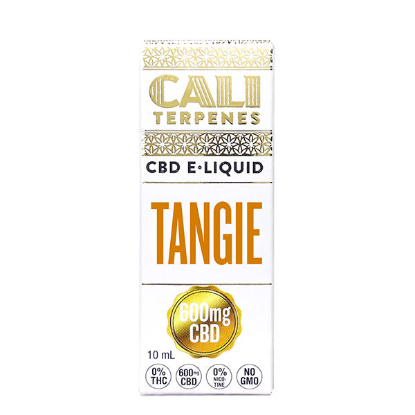 CBD E-Liquid Cali Terpenes Tangie 600 mg. 10 ml.