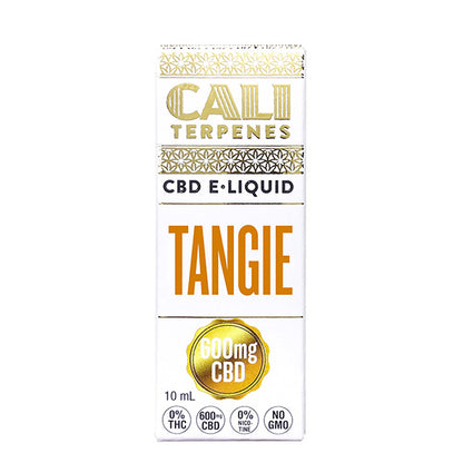 CBD E-Liquid Cali Terpenes Tangie 600 mg. 10 ml.