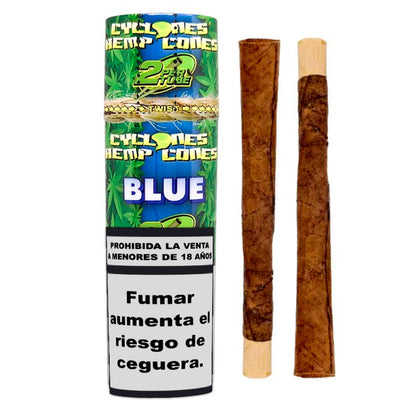 Blunts Cyclones Hemp Blueberry EN 12x2 pc.