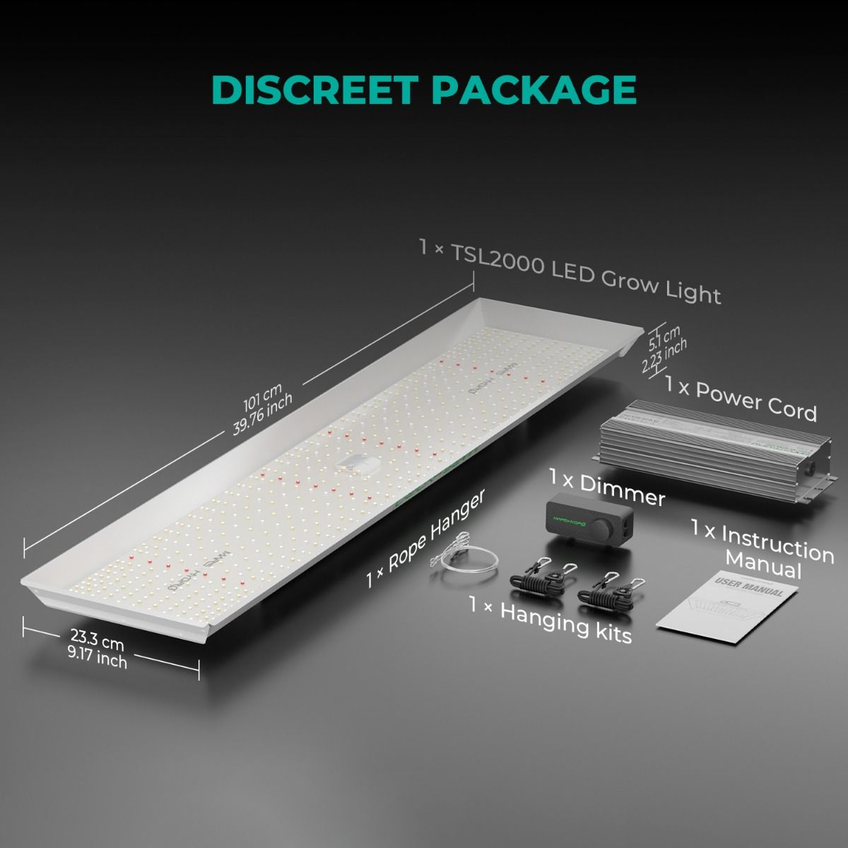 LED Mars Hydro TSL 2000