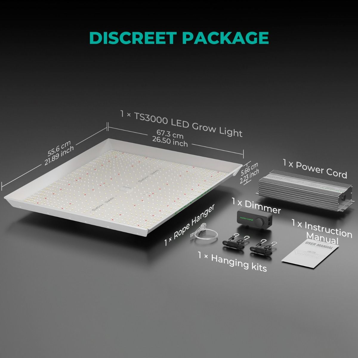 LED Mars Hydro TS 3000